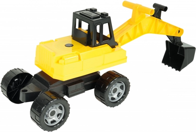 Movable arm with bucket