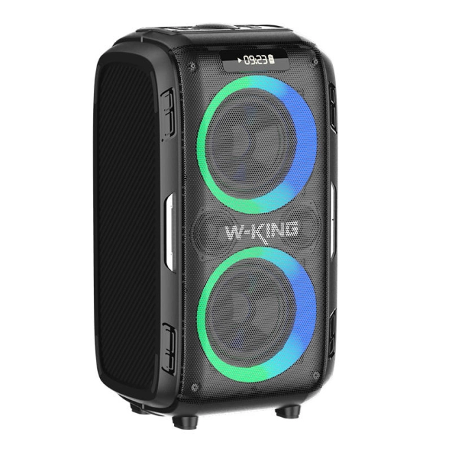 120 W power en meeslepend geluid