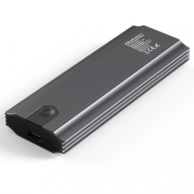 Qoltec M.2 SSD Enclosure with USB-C
