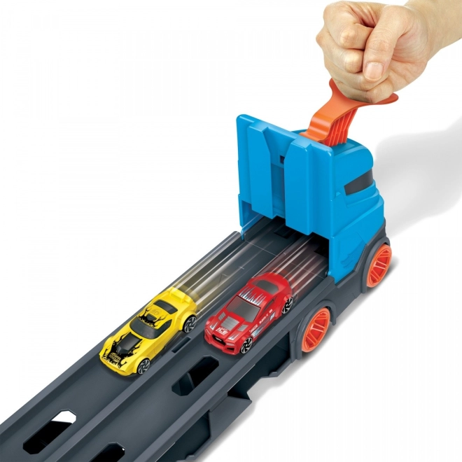 Dual launcher and finish lever