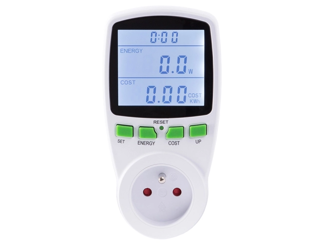 Clear backlit display and intuitive controls