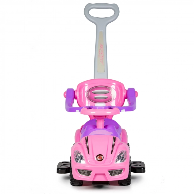 Children's Push 3-in-1 with Horn - Pink