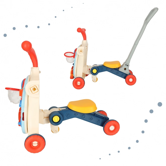 Girello multifunzionale per bambini e tavolo interattivo 5 in 1
