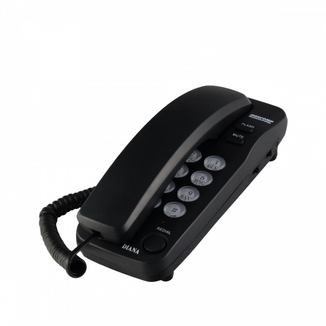 Namizni telefon Mescomp MT 518 Diana črn