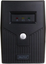 UPS Line-Interactive LED DIGITUS, 800VA/480W, 2x Schuko zásuvka