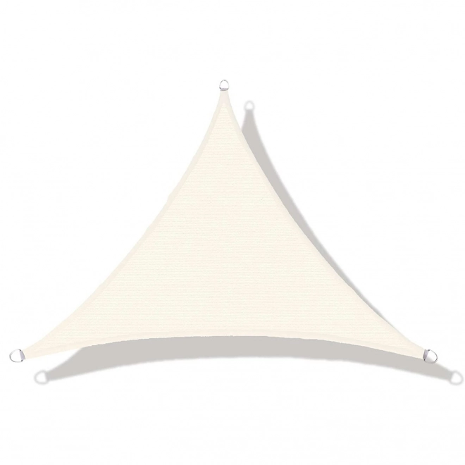 Wasserdichtes Sonnensegel 3x3x3m Beige für Garten und Terrasse