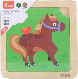 Cheerful colors and horse motif