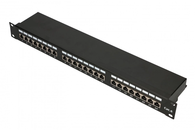 Patch panel 24 ports Cat.6 STP