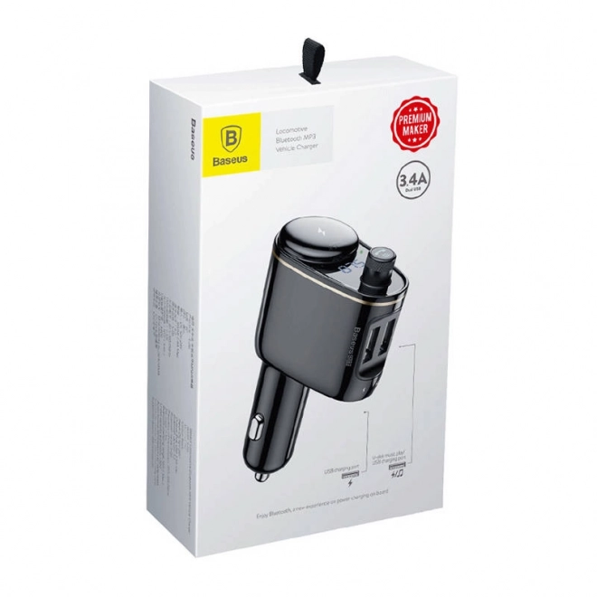 Bluetooth MP3 Transmitter for Car Baseus Black