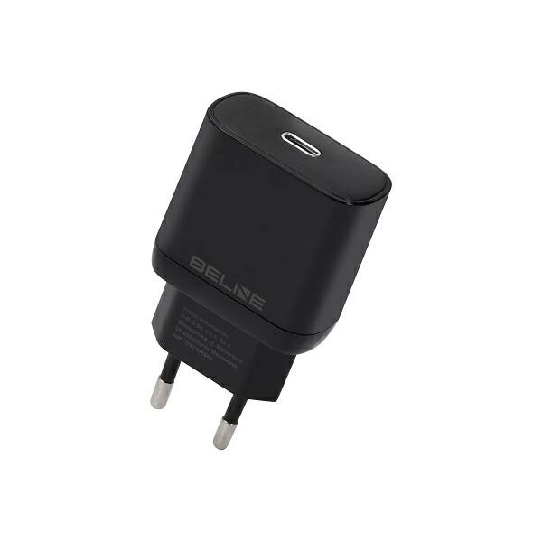 Caricabatterie da rete 25W GaN USB-C PD 3.0 senza cavo – Nero