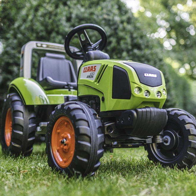 FALK Pedal Tractor Claas Arion 430 with Trailer