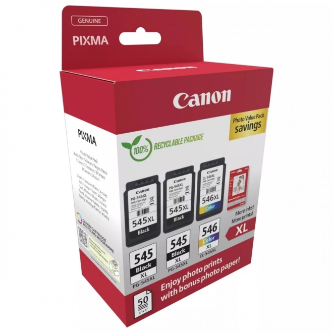 Canon multipack photographic ink set XL