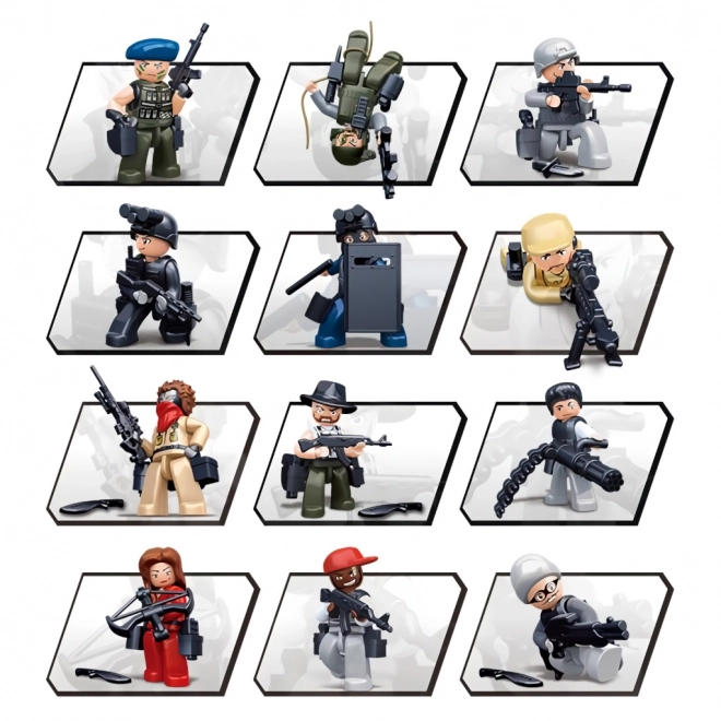 Sluban Figura Poliziotto e Ladro