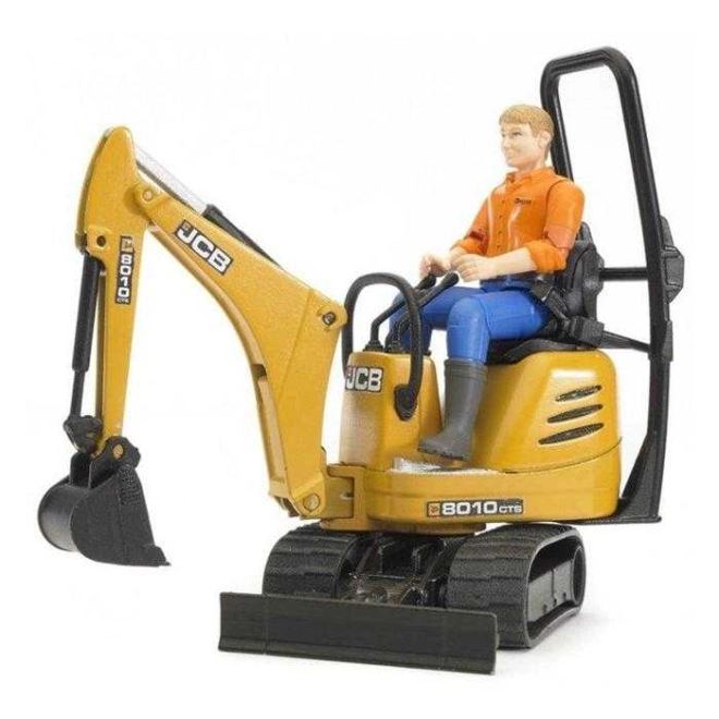 Tracked mini excavator with rotating cabin