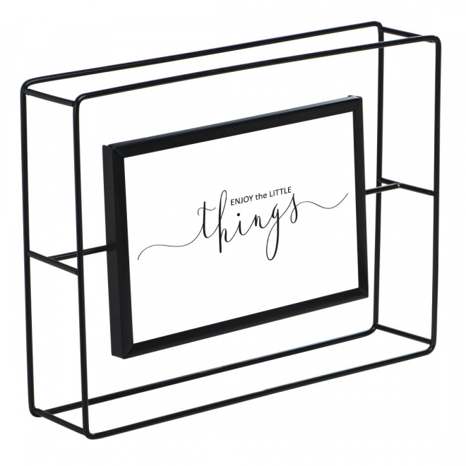Black Matte Industrial Portrait Frame