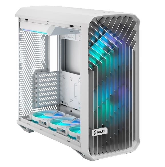 Case bianco RGB TG Clear Tint