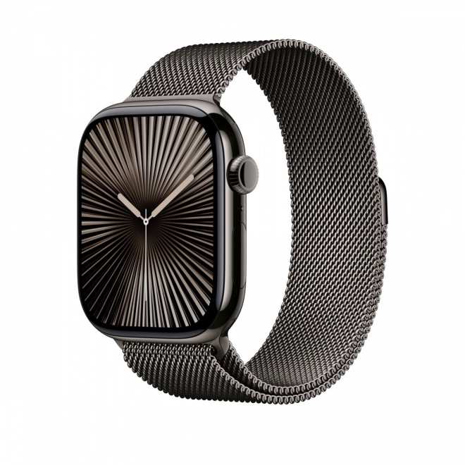 Bracciale milanese in ardesia per cassa 46 mm - M/L