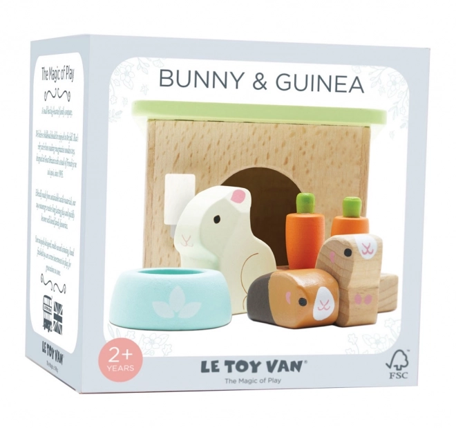 Set coniglietto e cavie Le Toy Van