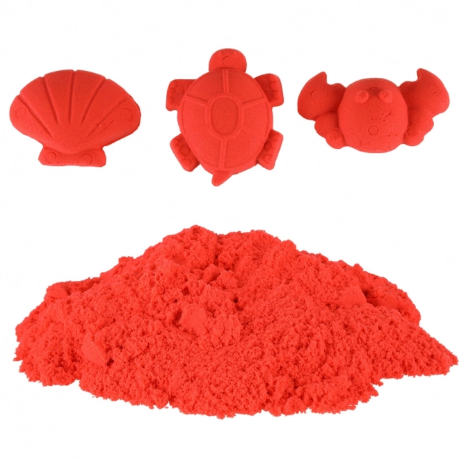 Green Kinetic Sand 1kg Bag – Red
