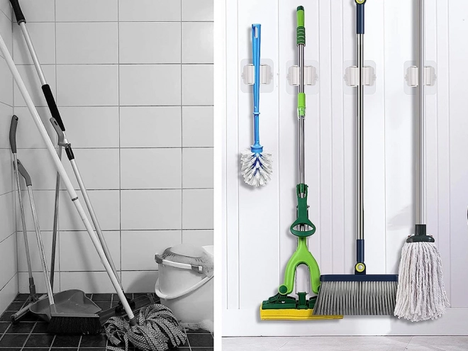 Samolepicí držák pro mop kartáče