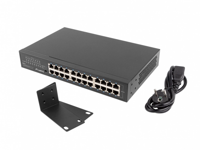 Lanberg 24-Port Gigabit Ethernet Rackmount Switch