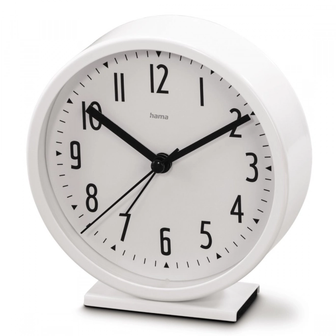 White Silent Alarm Clock