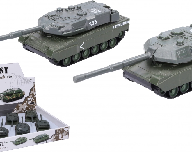 Metal Tank Toy 14.5 cm