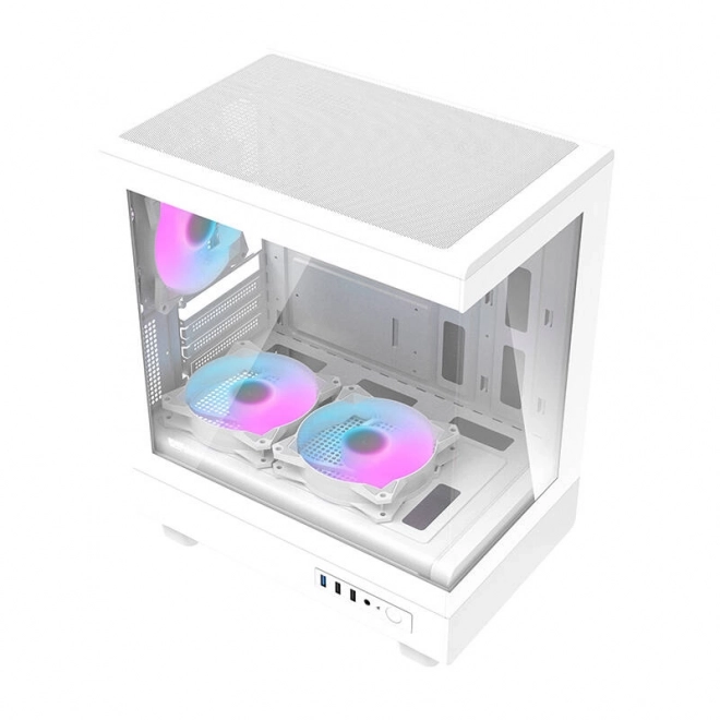 Computer case Darkflash with aRGB fans white