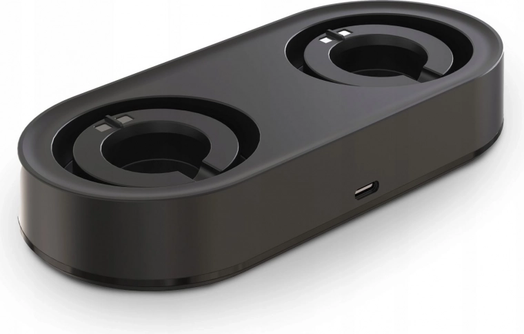 USB‑C charging base keeps grinders always ready