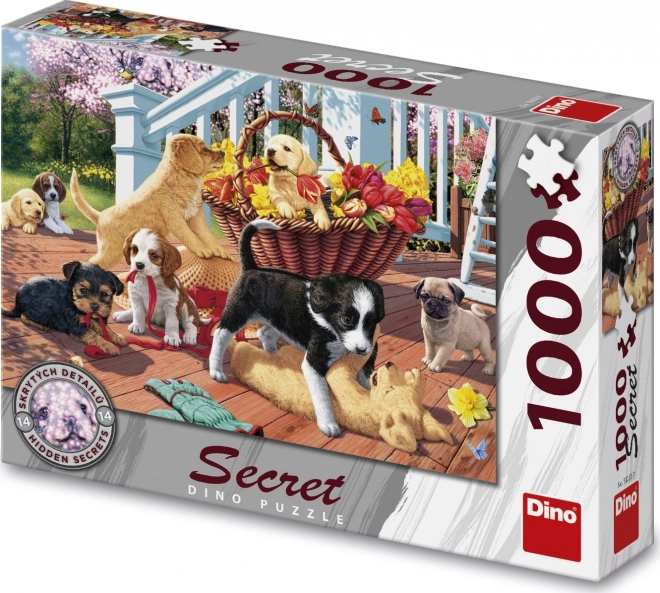 Dino Puzzle Secret Collection Puppies 1000 Pieces
