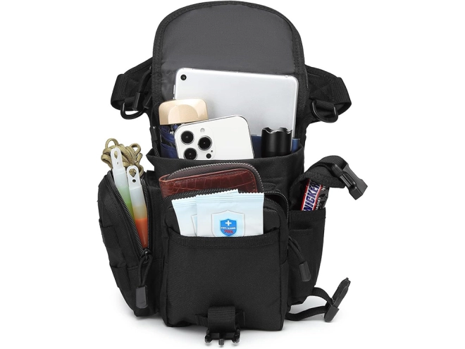 Durchdachte Organisation und 6 Taschen