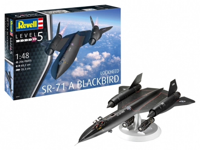 Lockheed SR-71 Blackbird Model Kit 1/48 Scale