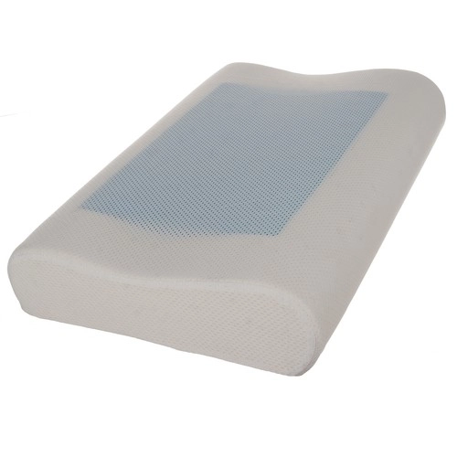 Velký ergonomický polštář s chladicím gelem