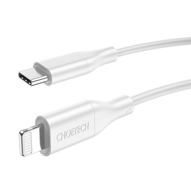 Usb-c to lightning fast charge cable 1.2m white
