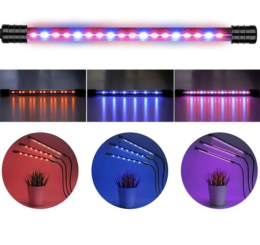 Smart spectrum and 3 lighting modes