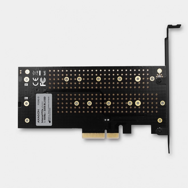 Axagon pcem2-d belső adapter PCIe x4 kártyához