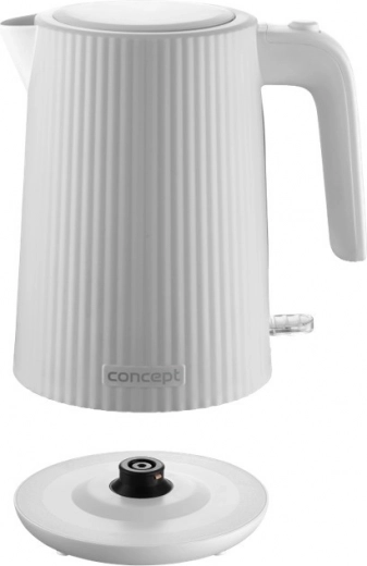 Easy cleaning thanks to concealed heating element