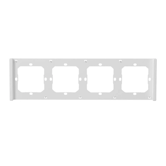 Frame for Quadruple Switch Sonoff M5 80 White