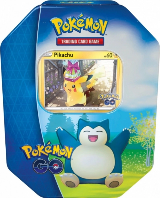 Snorlax Cards in a Tin Box Pokémon Go