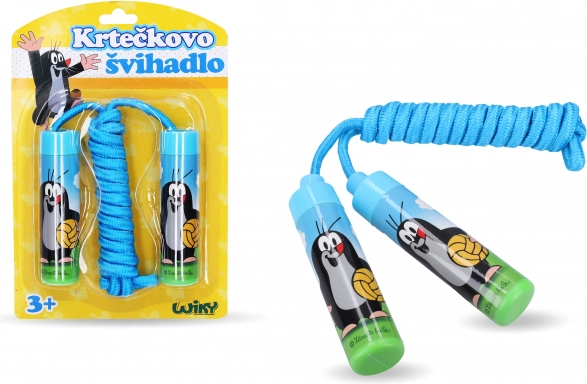 Skakanka z motywem Krecika z piłką