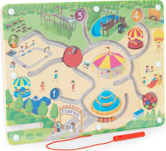 Parc d’attractions sur une seule planche