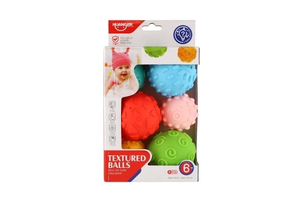 Set di Palline di Gomma Testurizzate