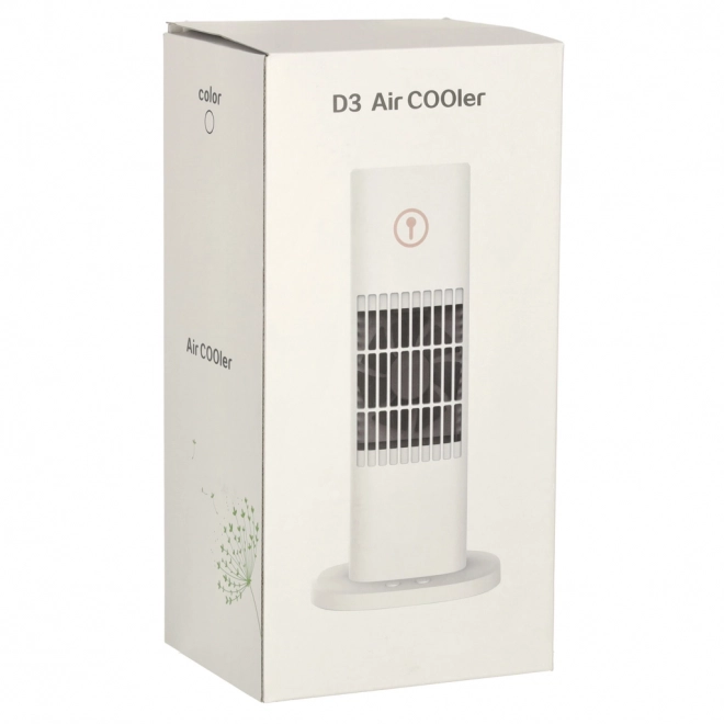 Portable Desk Air Conditioner Fan and Humidifier White