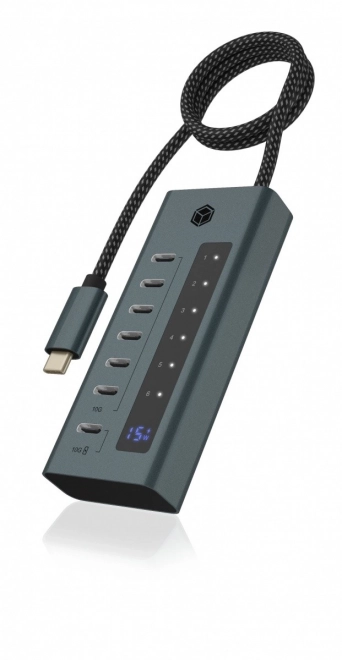 7 Port USB 3.2 Gen 2 Type-C Hub with 36W Power Supply
