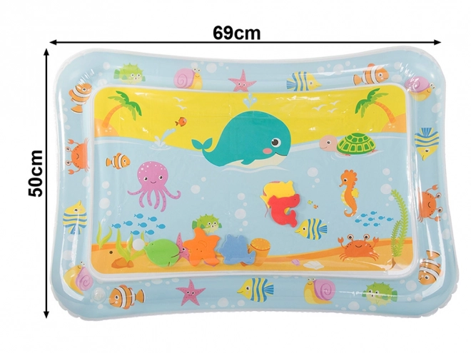 Inflatable Sensory Water Mat for Toddlers
