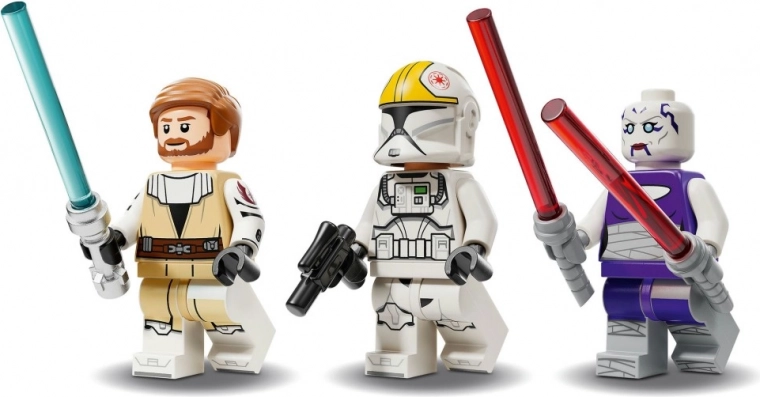Three iconic minifigures for big adventures
