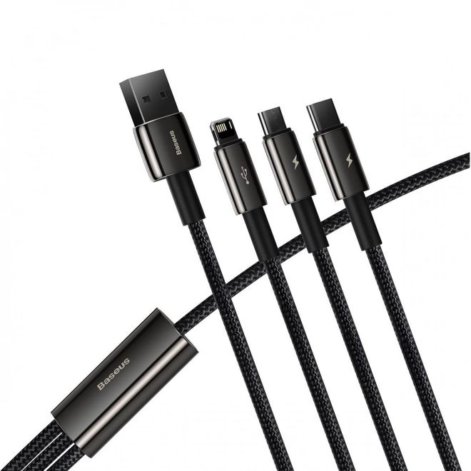 Baseus Tungsten Gold 3-in-1 USB Cable