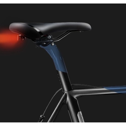 Sella bici comoda Trizand con ventilazione e luce posteriore
