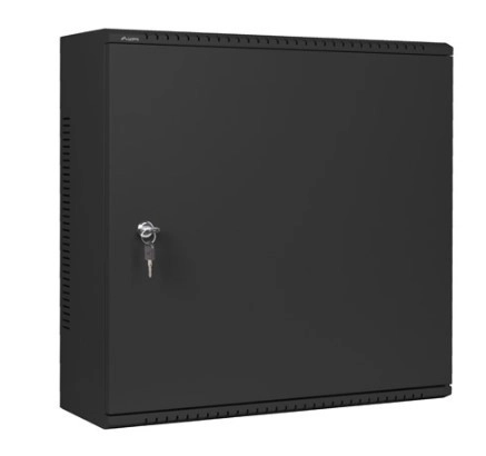 Wall Mounted 19-Inch Rack Cabinet 6U+3U Low Profile Black