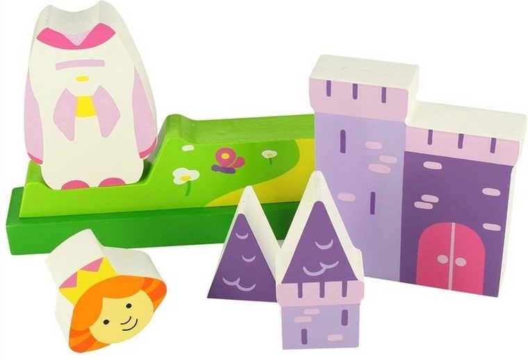 Magical castle design made from quality wood